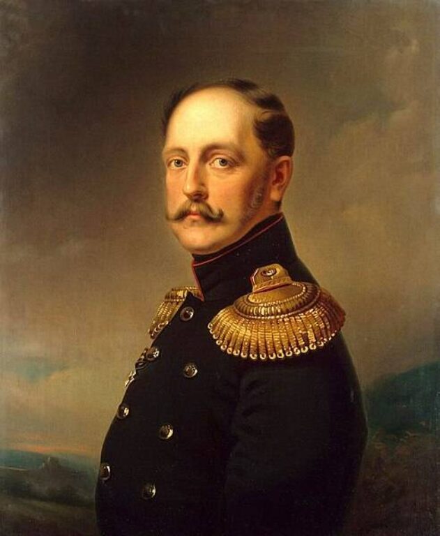 Портрет императора Николая I. Худ. Егор (Георг) Ботман