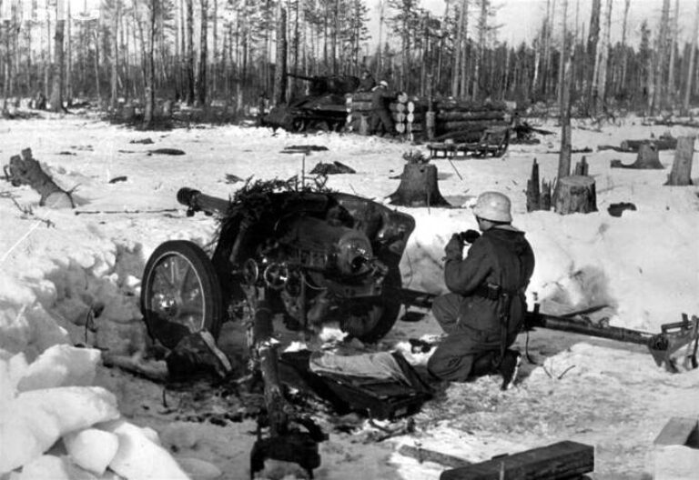 Сергей Линник. Послевоенная служба и боевое применение трофейных немецких 75–128-мм противотанковых орудий