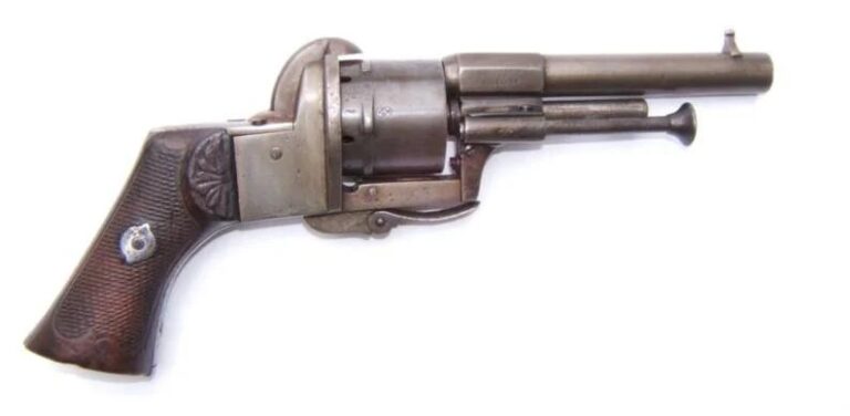 Ещё один револьвер братьев Байё калибра 9 мм и очень необычной конструкции