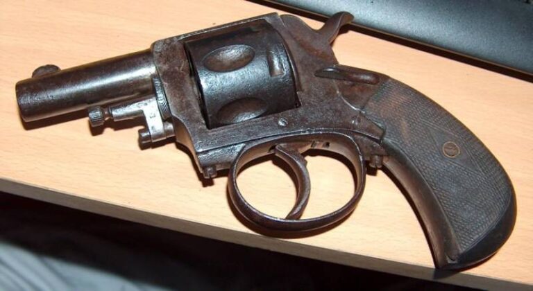 Револьвер «Бульдог» предприятия «Бонсон & Арентс & К». Обычный револьвер типа «Бульдог» без особенностей. О самой компании известно, что в 1886 году она зарегистрировала три патента, в частности, на револьверную систему