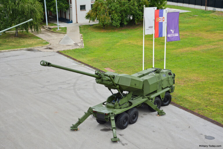155 мм САУ «Александра». Сербская самоходка на колёсном шасси, которой бы нашлось место и в Российской армии