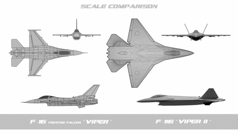 F-116 VIPER II. Альтернативный наследник знаменитого Сокола