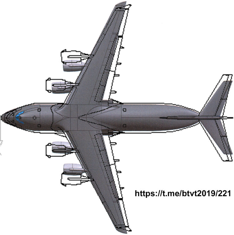 Сравнение размеров Боинга и Ил-106