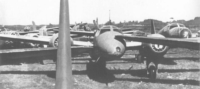 Удел побежденных. Ki-109 на послевоенной свалке.
