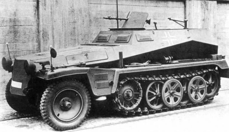 Бронетранспортер Sd. Kfz. 250/1 ранней модификации