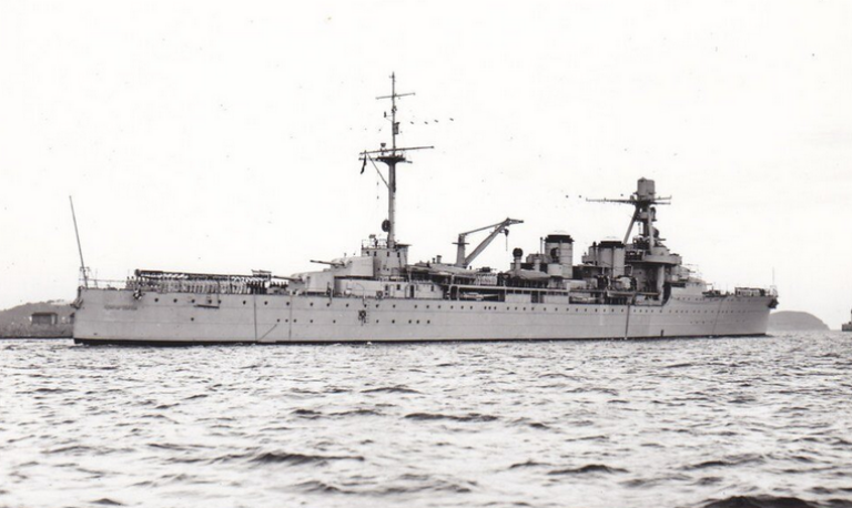 Легкий крейсер «Дюге Труэн», октябрь 1936 года