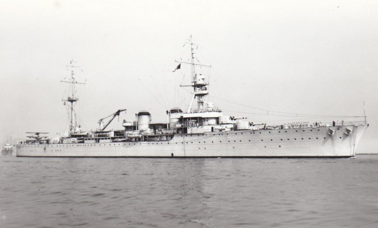 Легкий крейсер «Примоге» - скорострельность 155-мм орудий была недостаточной для современного боя