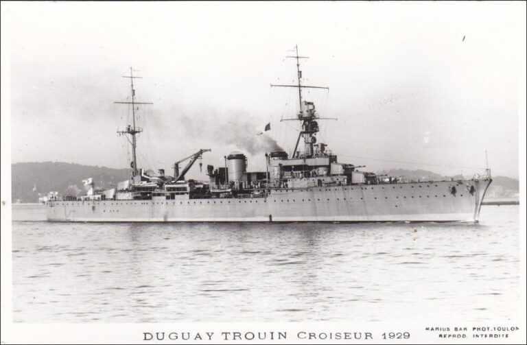 Легкий крейсер "Дюге Труэн", 1929 год