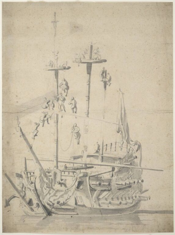 HMS Constant Warwick, 1645.