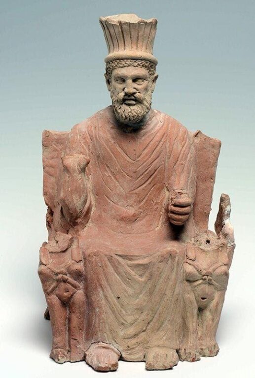 Финикийский бог Баал-Хаммон, III в. до н.э.