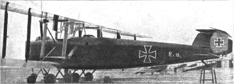 Самым крупный из достроенных вскоре после войны был Siemens- Schuckert R.VIII. Он весил почти 16 т. Правда, при попытке взлететь уже в 1919 году потерпел аварию и более не восстанавливался.