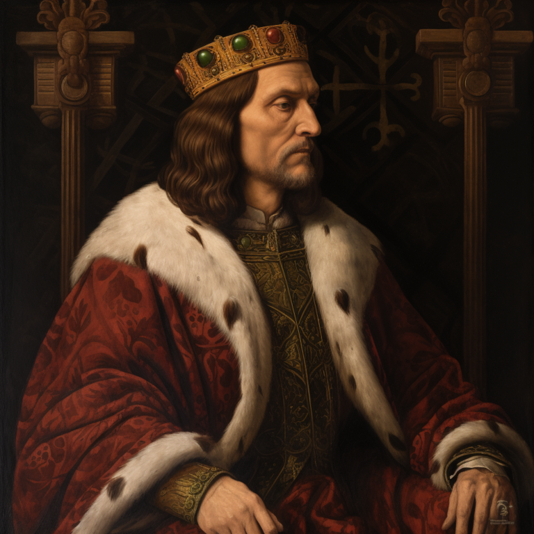 Король Венгрии Матьяш I Корвин из рода Хуньяди