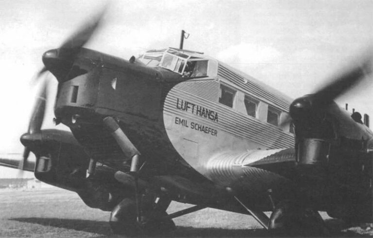 Ju.52/3mho с дизельными двигателями Jumo 205
