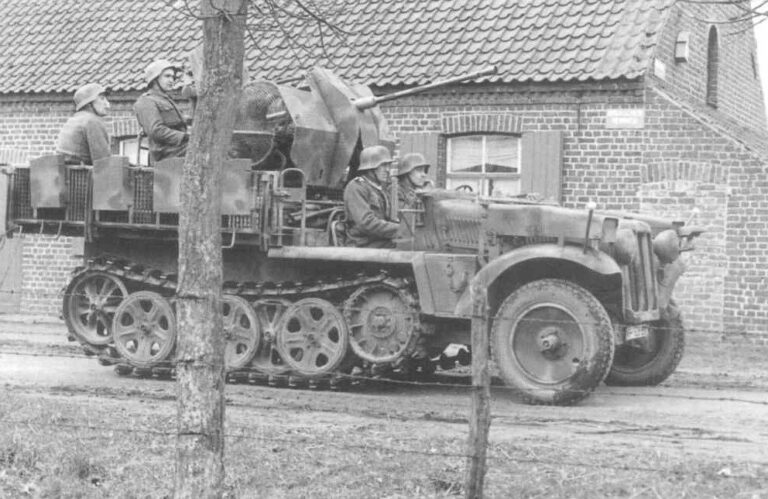 Танк с "авоськой". ЗСУ на базе Pz.Kpfw. IB. Германия