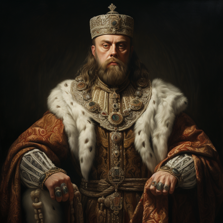 Русский царь Дмитрий II Иванович, который в этом мире заменил РИ Василия III