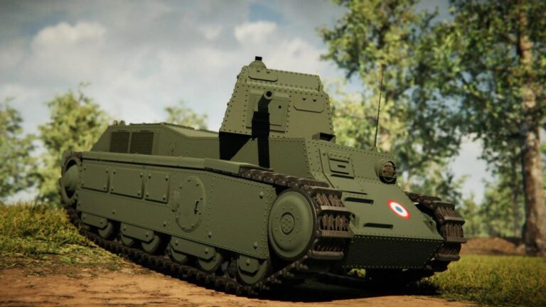 Альтернативный средний танк FCM B20. Франция