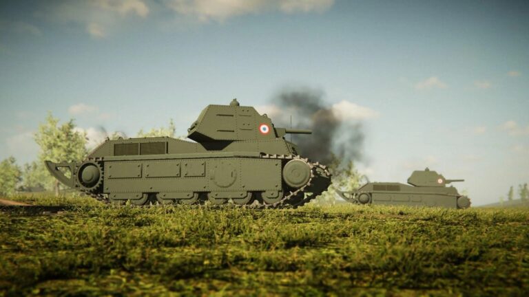 Альтернативный средний танк FCM B20. Франция