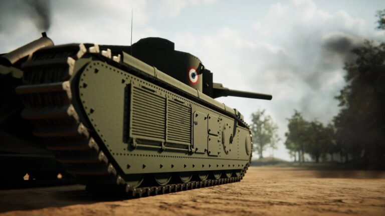 Танк остановивший блицкриг. Альтернативный тяжёлый танк FCM B26. Франция