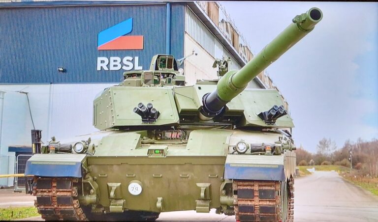 Первый взгляд на прототип основного боевого танка Великобритании Challenger 3