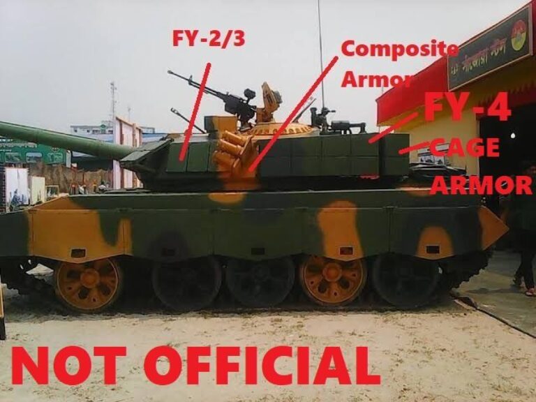 Предельная модернизация Т-55. Средний танк Тип 59 «Durjoy». Бангладеш/Китай