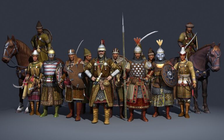 Кипчакские воины