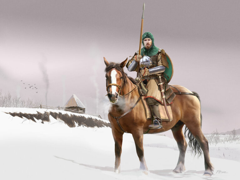 Булгарский воин времён завоеваний Кубрата VIII