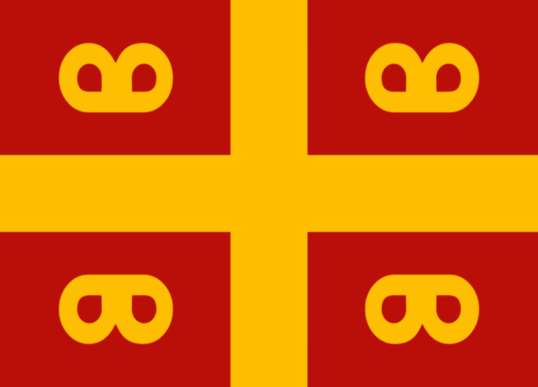 Флаг Ромении до 1676 года