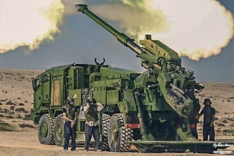 155-мм самоходная артиллерийская установка "ATMOS-2000". Израиль. 1999 год