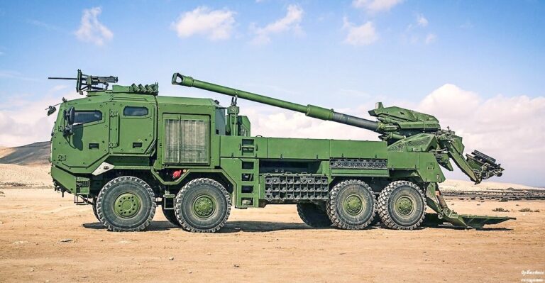 155-мм самоходная артиллерийская установка "ATMOS-2000". Израиль. 1999 год