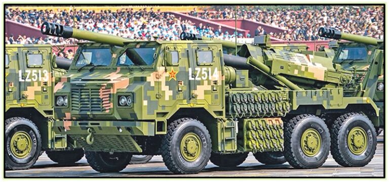 155-мм колёсная САУ PLC-181 (SH-15). Китай