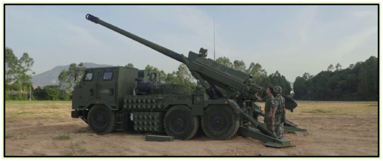 155-мм колёсная САУ PLC-181 (SH-15). Китай