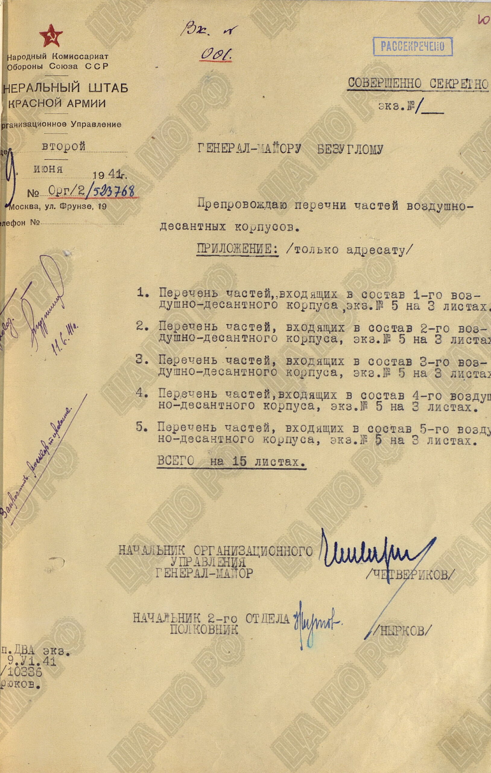 Штаты воздушно-десантных войск Красной Армии 1941: загадки и противоречия
