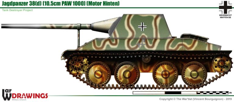 Истребитель танков Jagdpanzer 38D