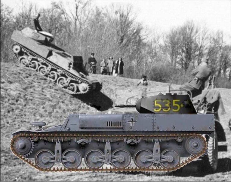 Lorraine 37L (f) with Pz. I turret