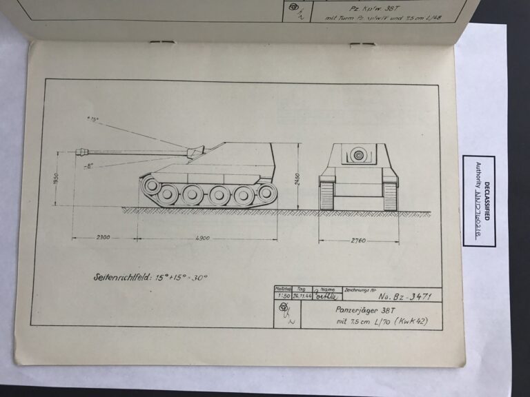 Зиновий Алексеев. Мощное орудие на дешёвом шасси. САУ Pz.Jg. IV (K) mit 8.8 cm PaK. Германия