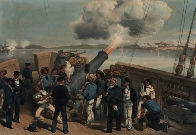 Бомбардировка Бомарзунда, 1854 год