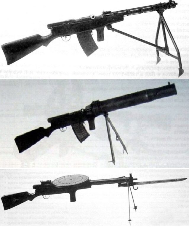 (Лёгкие 6,5 мм пулемёты Фёдорова-Дегтярёва)