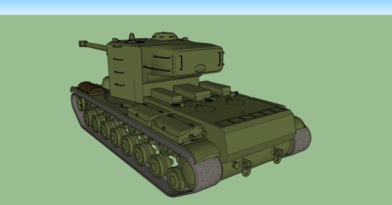КВ-5МЗ - Глубокая модификация танк КВ-5 с качающейся башней