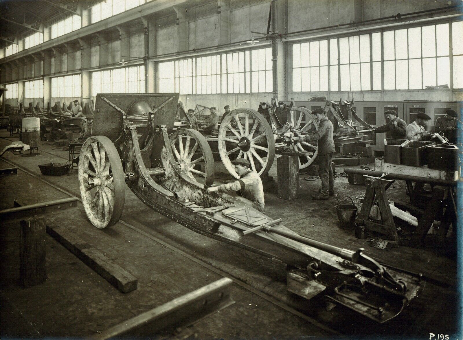 О французском и русском машиностроении в годы Первой Мировой войны