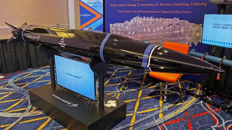 Ракета Мако на выставке Sea Air Space 2024
