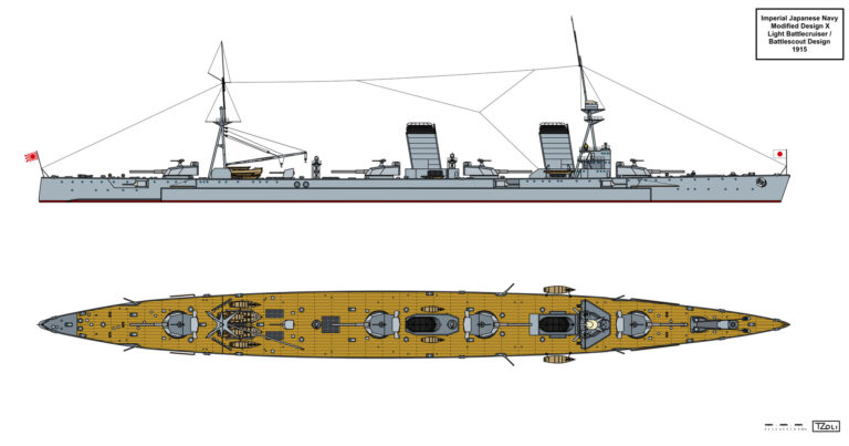 Лёгкий линейный крейсер для Японского флота