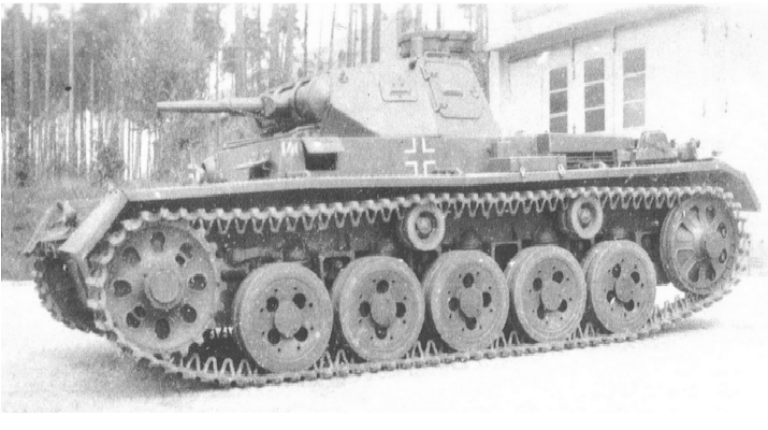 Ранняя модификация Panzerkampfwagen III Ausf.A