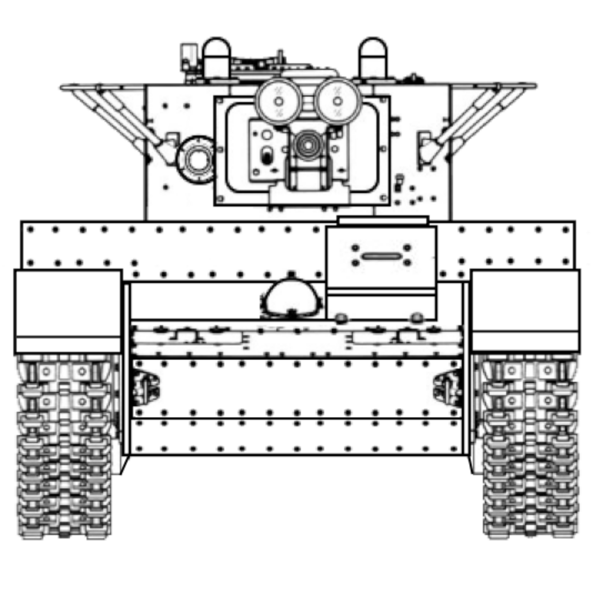 Чертежи и схемы колесно-гусеничных КТ-26 и Т-46-1 - Альтернативная История