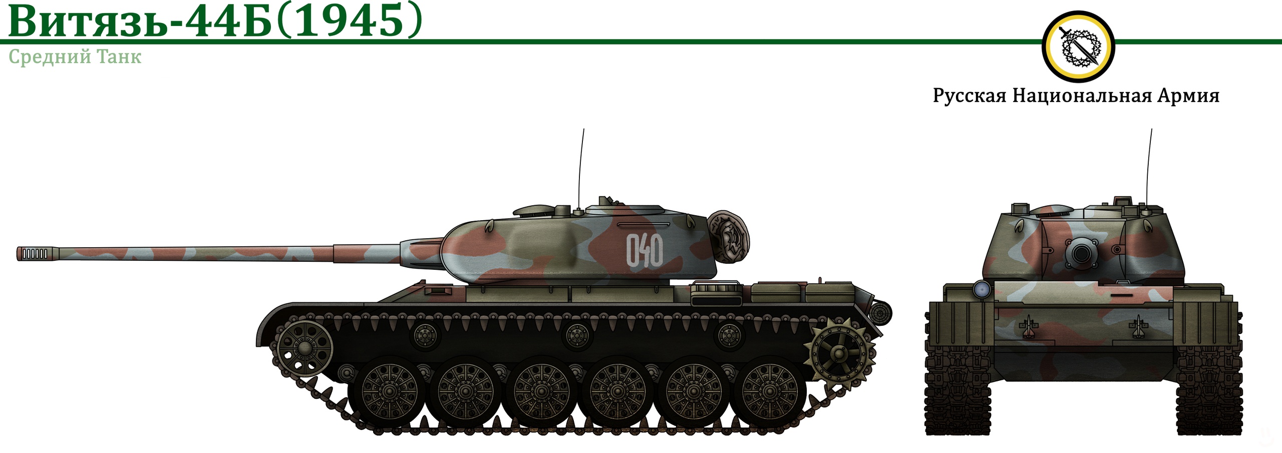 Рысь-43 и Объект 644. История развития среднего танка России из Vladkov Conspiracy Theory