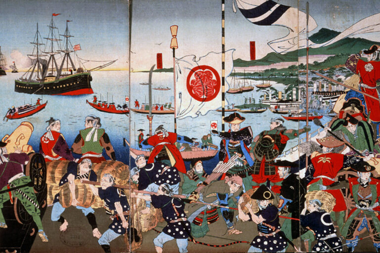 Первый бой адмирала Того. Англо-Сацумская война 1863 года (не альтернатива)