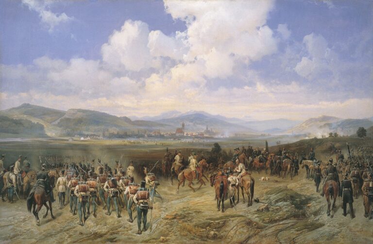 Эпизод русско-венгерской войны 1849. Сражение при Быстрице