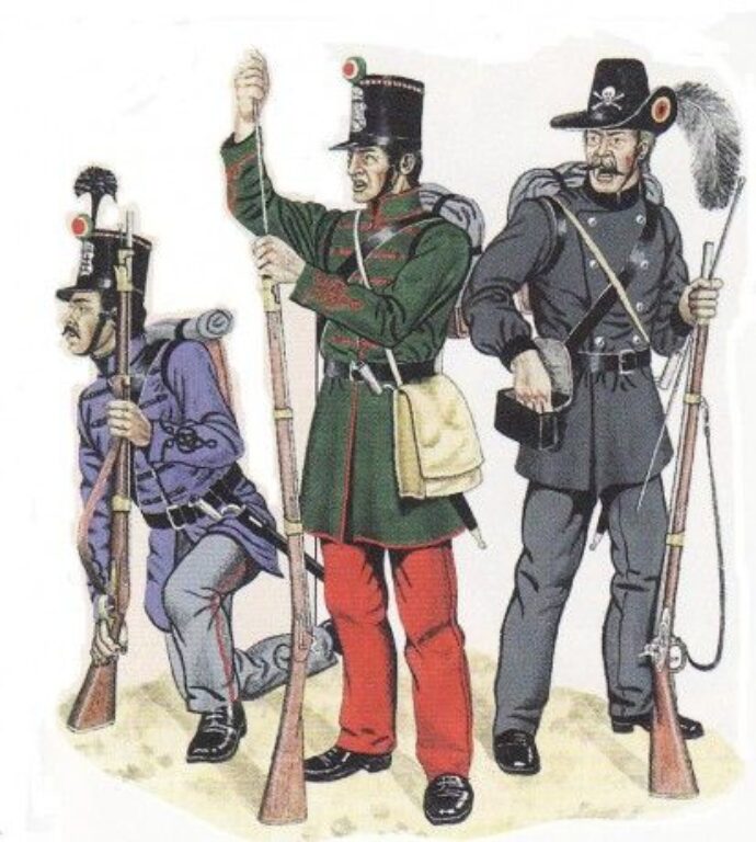 Униформа восставших венгерских солдат