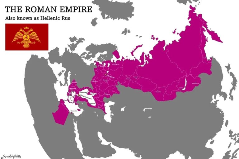 Вторая Римская Империя. Что если Россия и Византия объединятся династической унией