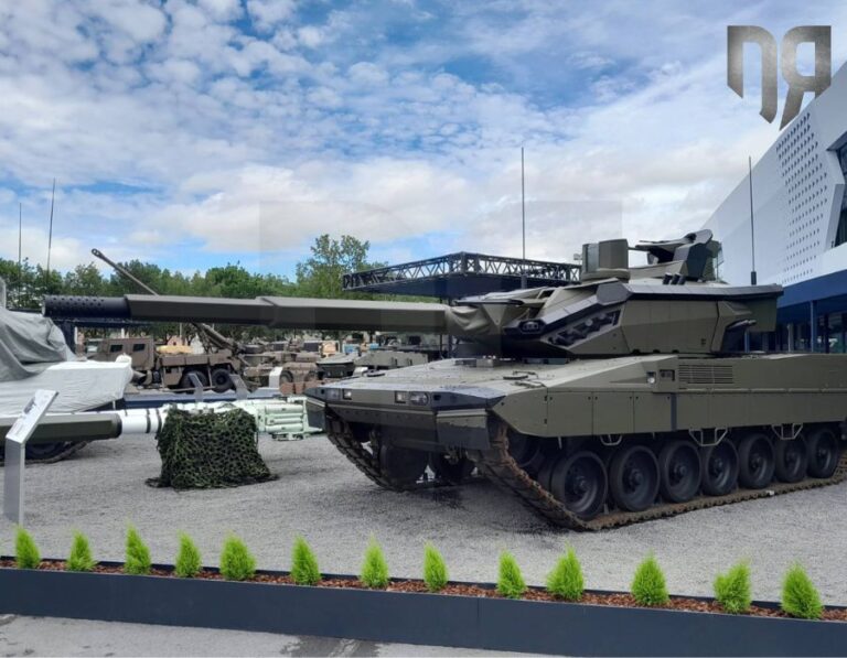 Всесокрушающая огневая мощь и подвижность. Новый европейский танк EMBT со 140-мм пушкой