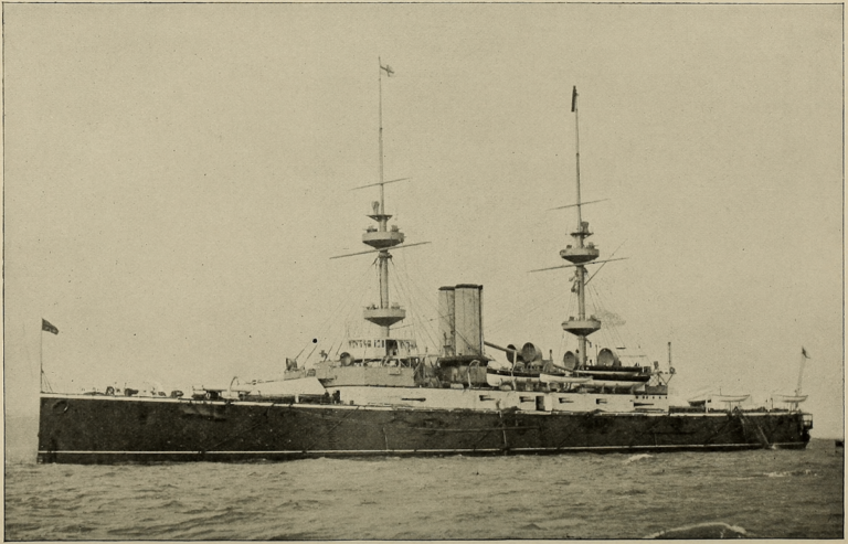 HMS Majestic в 1897 году